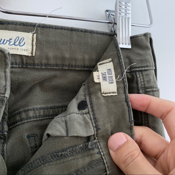 Madewell High Riser Skinny Jeans - Picture 3 of 5